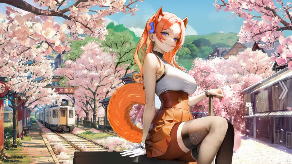图片[4]_与狐狸女孩约会/Date with Foxgirl -（Build.11234358-(STEAM官中+全DLC)）_怀旧游戏网