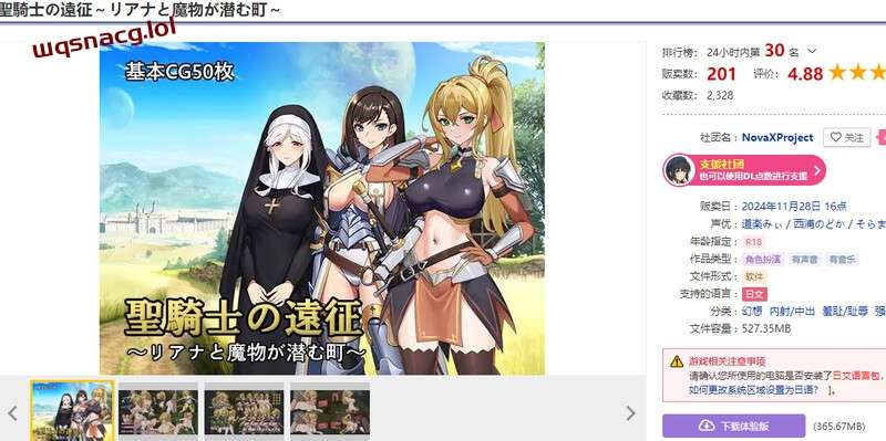 [RPG] 圣骑士的远征～莉安娜与潜伏魔物的城镇～v1.02 官方中文版700M游戏中文版下载|无需安装解压即玩_怀旧游戏网