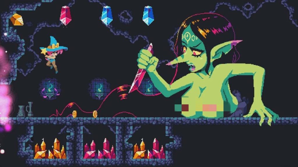 [动作ACT/像素动态] 翻转女巫 FlipWitch – Forbidden Sex Hex v1.5 官方中文版 3.2G游戏中文版下载|无需安装解压即玩_怀旧游戏网