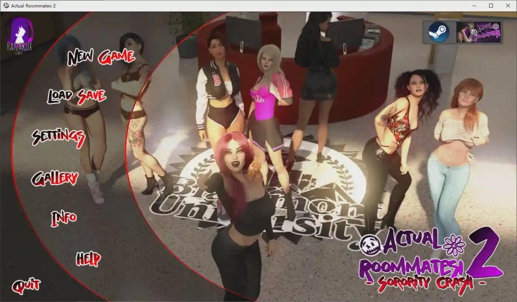 [SLG/汉化] 实际室友2-联谊会崩溃 Actual Roommates 2 – Sorority Crash [Ch.1 Public]游戏中文版下载|无需安装解压即玩_怀旧游戏网